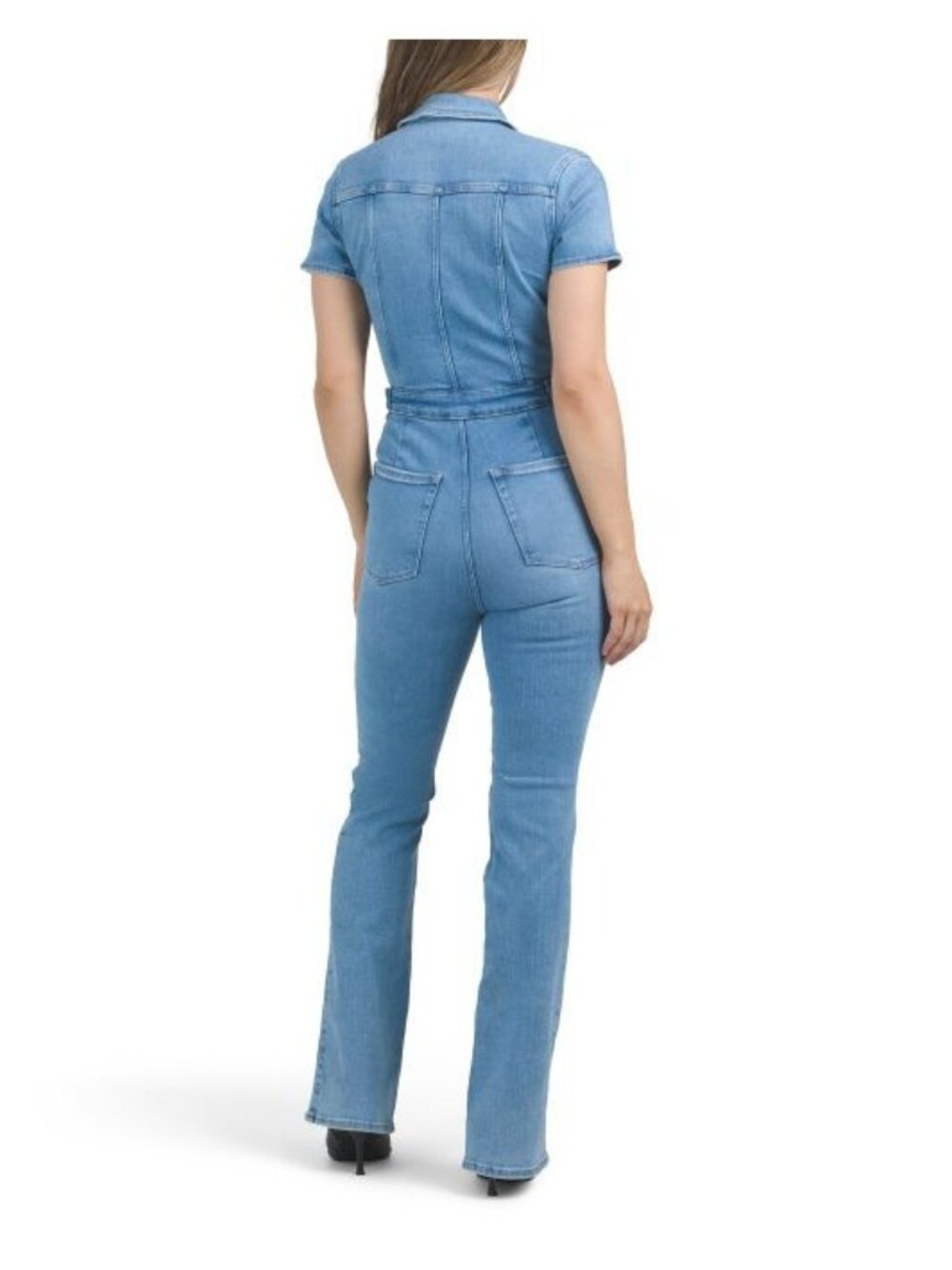 Good American Bootcut Jumpsuit Blue Denim Size Small New with Tag - Picture 2 of 2